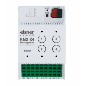 KNX Varmeaktuator 4-kanals, KNX K4