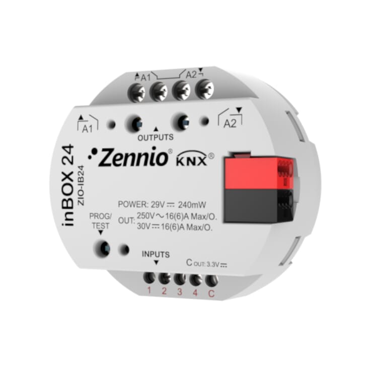 Nytt løsningsforslag med Zennio inBOX